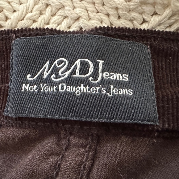 NYDJ Size 6 Petite Brown Velveteen Sara Bootcut Jeans - $51 - NWT - Picture 15 of 16